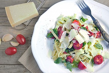 Tomato and Parmesan Salad